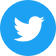 an circle displaying the twitter logo